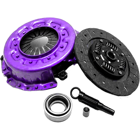 XClutch Stage 1 Sprung Organic Clutch Disc with Steel Backed Facing Clutch Kit | 1991-1998 Nissan 180SX S13 (XKNI24003-1T)