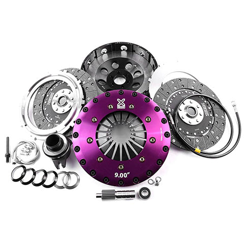 XClutch Twin Solid Organic Clutch Kit | 1987-1992 Toyota Supra Turbo 7M-GTE (XKTY23683-2G)