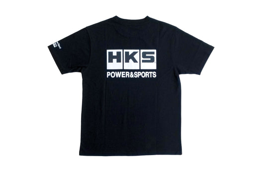 HKS T-SHIRT POWERSPORTS BLACK L (51007-AK634)