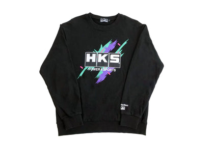 HKS PULLOVER SUPER RACING BLACK L (51007-AK688)