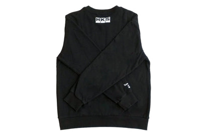 HKS PULLOVER SUPER RACING BLACK L (51007-AK688)