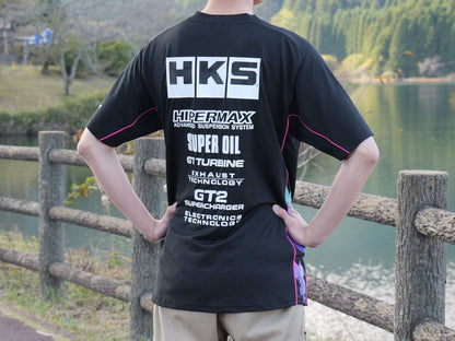 HKS TEAM HALF ZIP POLO SHIRT 2025 3L (51007-AK700)