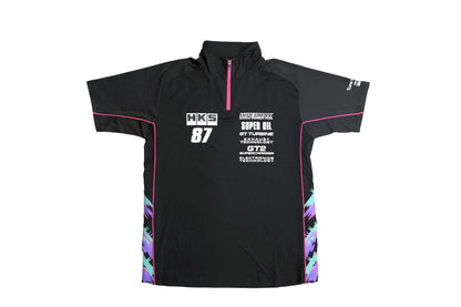 HKS TEAM HALF ZIP POLO SHIRT 2025 2L (51007-AK699)