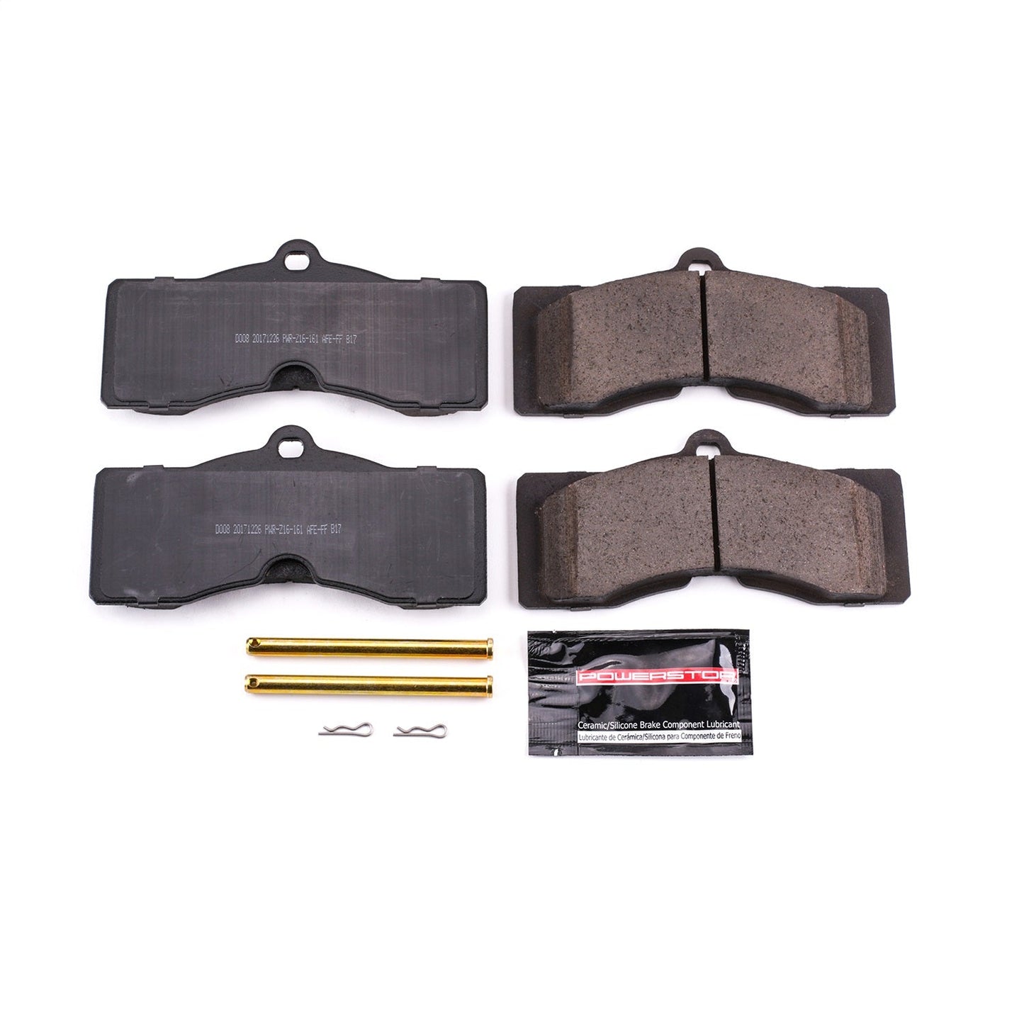 PowerStop 1969 Chevrolet Camaro Front or Rear Z23 Evolution Sport Brake Pads w/Hardware (Z23-008)