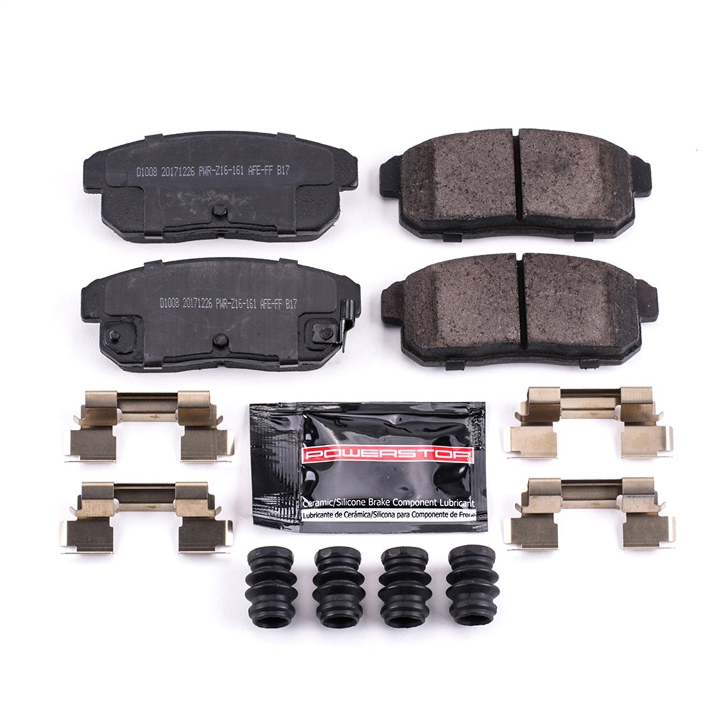 PowerStop 04-11 Mazda RX-8 Rear Z23 Evolution Sport Brake Pads w/Hardware (Z23-1008)