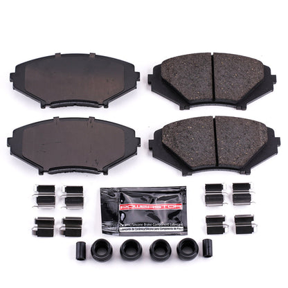 PowerStop 04-11 Mazda RX-8 Front Z23 Evolution Sport Brake Pads w/Hardware (Z23-1009)