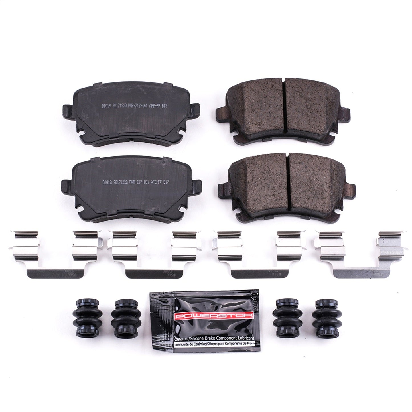 PowerStop 05-11 Audi A6 Quattro Rear Z23 Evolution Sport Brake Pads w/Hardware (Z23-1018)