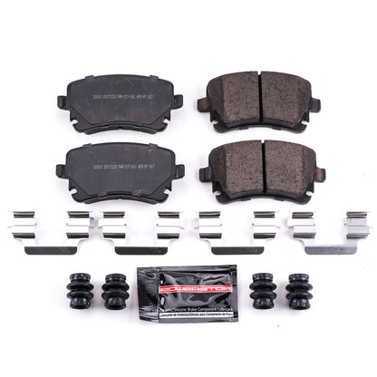 PowerStop 05-11 Audi A6 Quattro Rear Z23 Evolution Sport Brake Pads w/Hardware (Z23-1018)