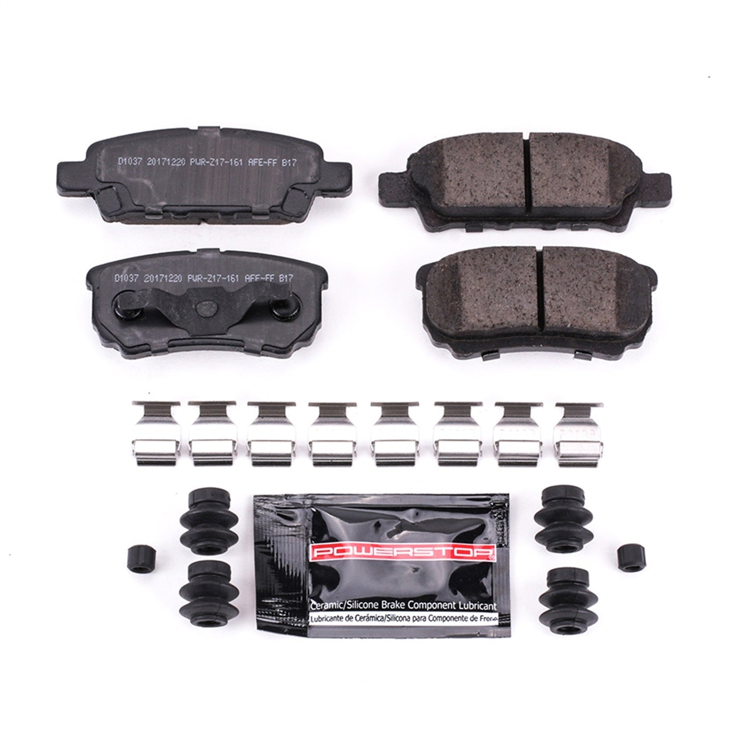 PowerStop 11-14 Chrysler 200 Rear Z23 Evolution Sport Brake Pads w/Hardware (Z23-1037)