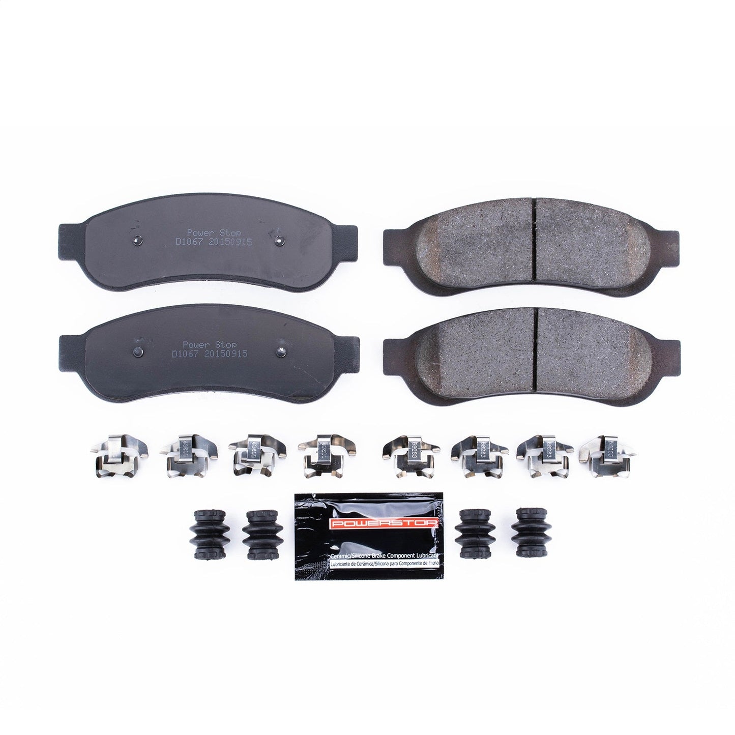 PowerStop 07-10 Ford F-250 Super Duty Rear Z23 Evolution Sport Brake Pads w/Hardware (Z23-1067)