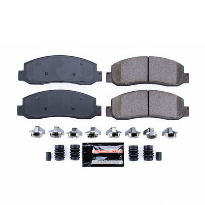 PowerStop 05-08 Ford F-250 Super Duty Front Z23 Evolution Sport Brake Pads w/Hardware (Z23-1069)