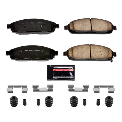 PowerStop 06-10 Jeep Commander Front Z23 Evolution Sport Brake Pads w/Hardware (Z23-1080)
