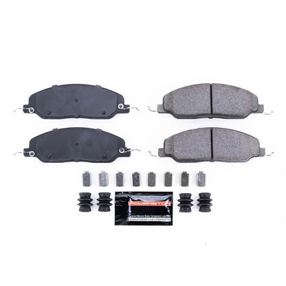 PowerStop 05-10 Ford Mustang Front Z23 Evolution Sport Brake Pads w/Hardware (Z23-1081)