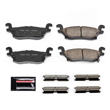 PowerStop 06-10 Hummer H3 Rear Z23 Evolution Sport Brake Pads w/Hardware (Z23-1120)
