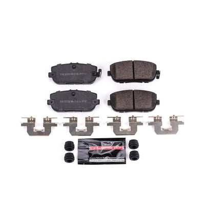 PowerStop 17-19 Fiat 124 Spider Rear Z23 Evolution Sport Brake Pads w/Hardware (Z23-1180)