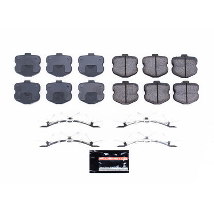PowerStop 06-13 Chevrolet Corvette Front Z23 Evolution Sport Brake Pads w/Hardware (Z23-1185F)