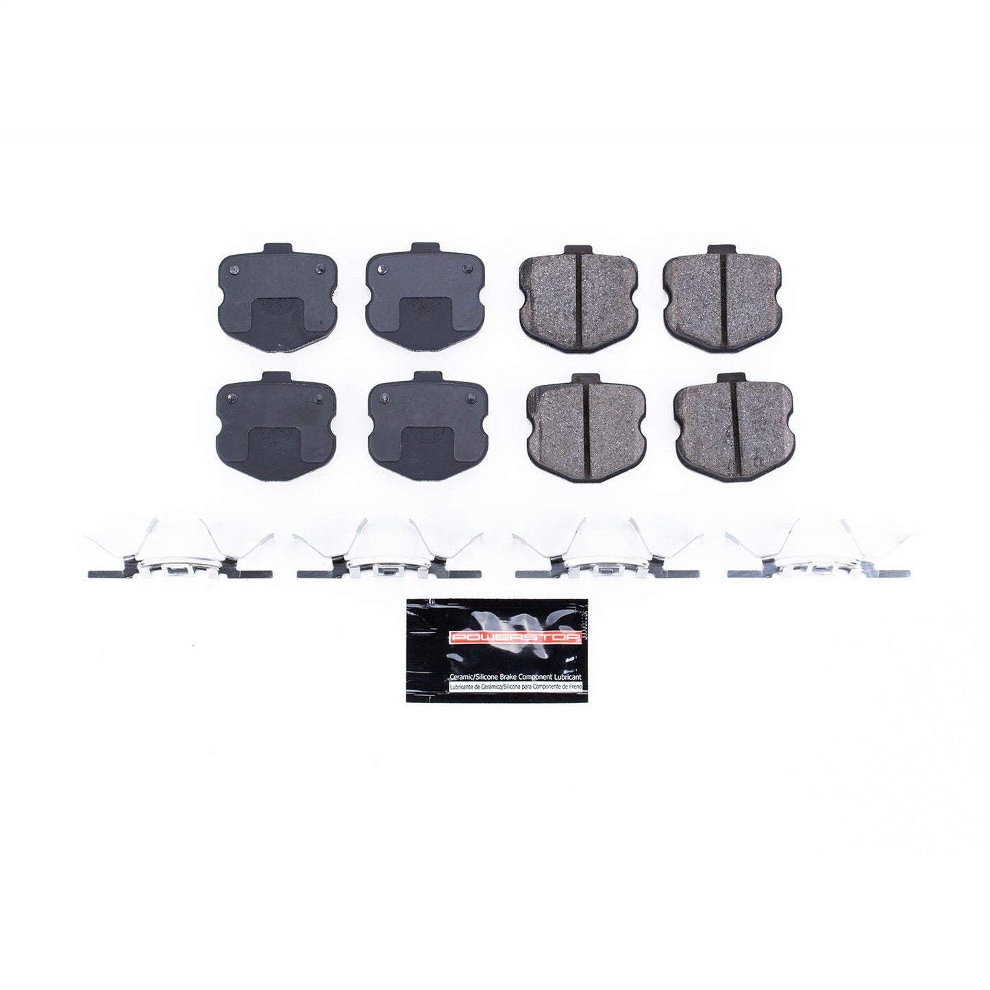 PowerStop 06-13 Chevrolet Corvette Rear Z23 Evolution Sport Brake Pads w/Hardware (Z23-1185R)