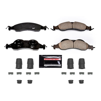 PowerStop 07-09 Ford Expedition Front Z23 Evolution Sport Brake Pads w/Hardware (Z23-1278)