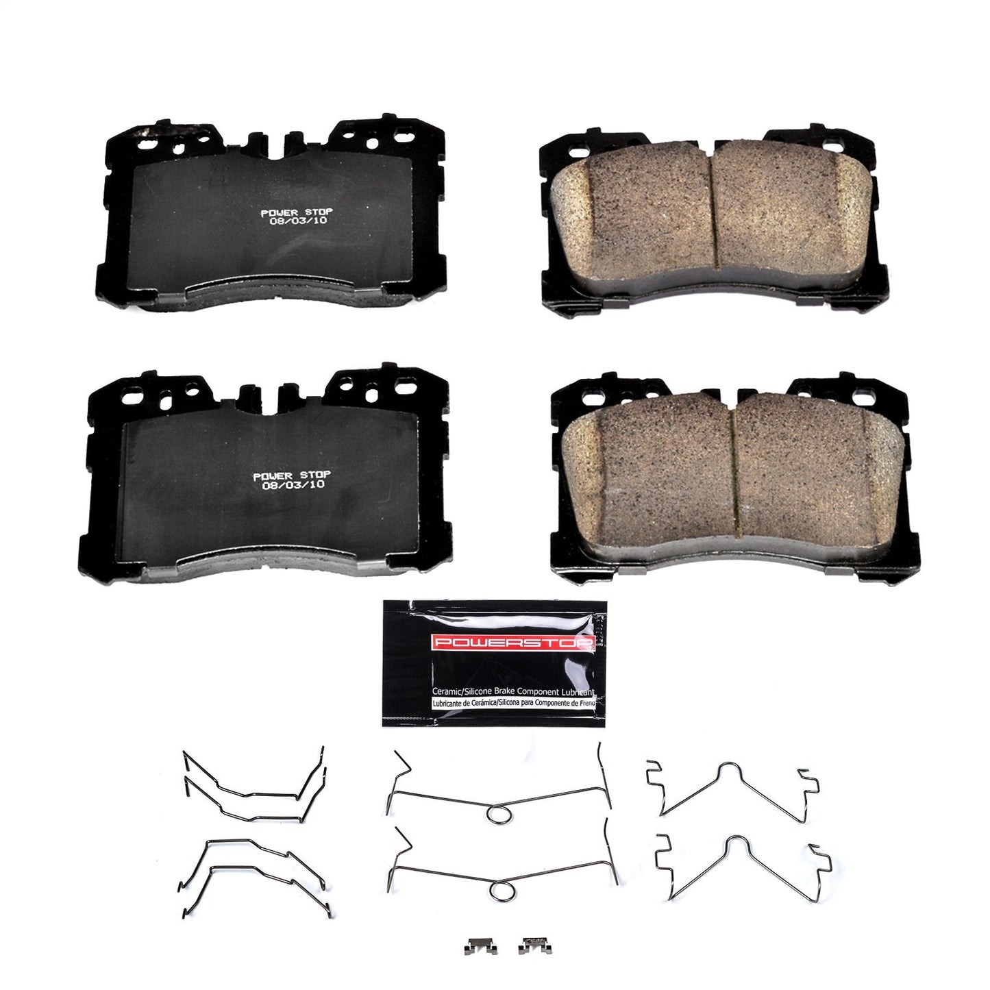 PowerStop 07-17 Lexus LS460 Front Z23 Evolution Sport Brake Pads w/Hardware (Z23-1282)