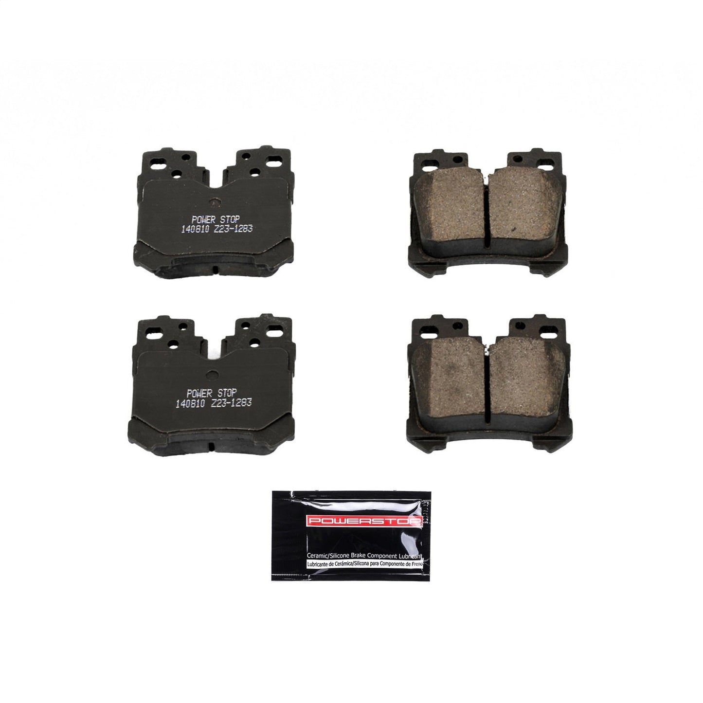 PowerStop 07-17 Lexus LS460 Rear Z23 Evolution Sport Brake Pads w/Hardware (Z23-1283)