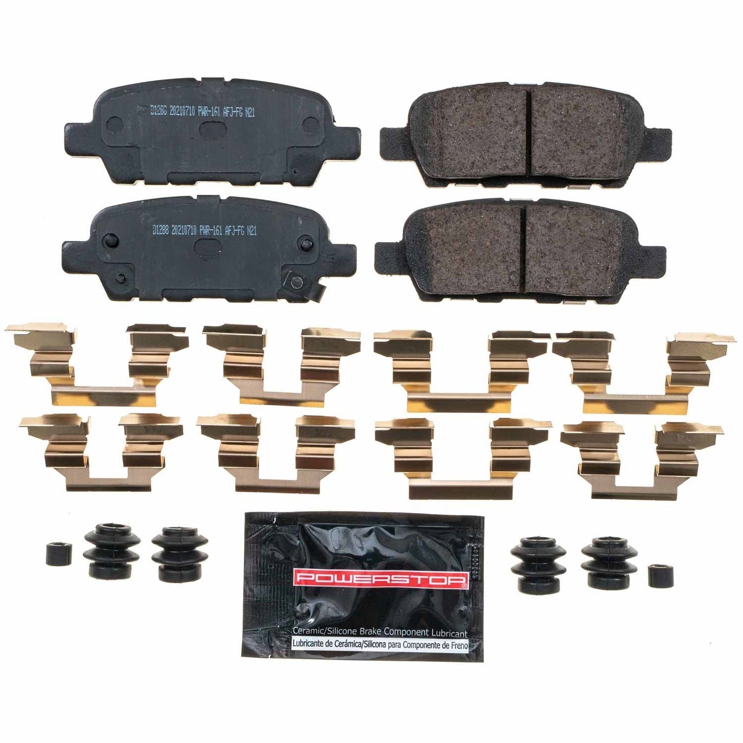 PowerStop 08-10 Infiniti EX35 Rear Z23 Evolution Sport Brake Pads w/Hardware (Z23-1288)