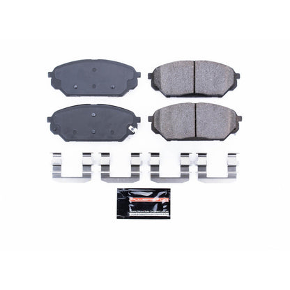 PowerStop 07-12 Hyundai Veracruz Front Z23 Evolution Sport Brake Pads w/Hardware (Z23-1301)