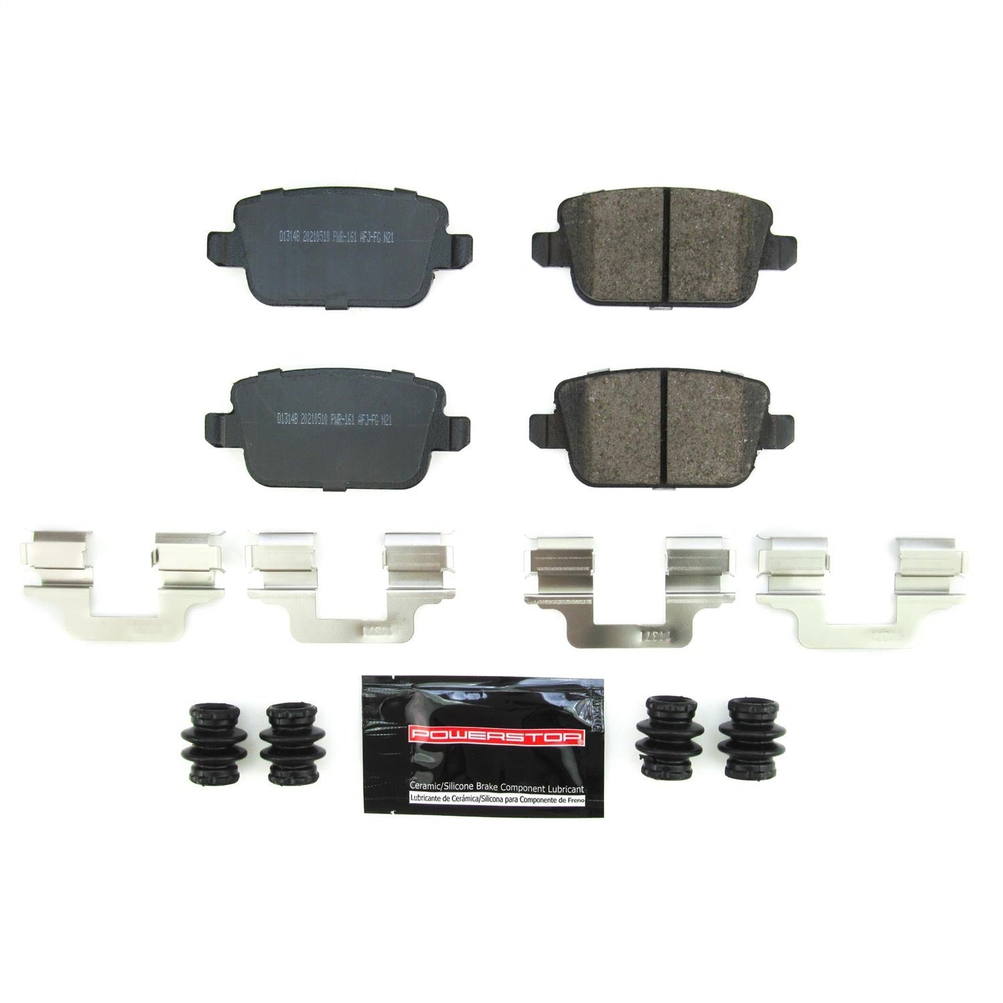 PowerStop 08-12 Land Rover LR2 Rear Z23 Evo Sport Brake Pads w/Hardware (Z23-1314B)