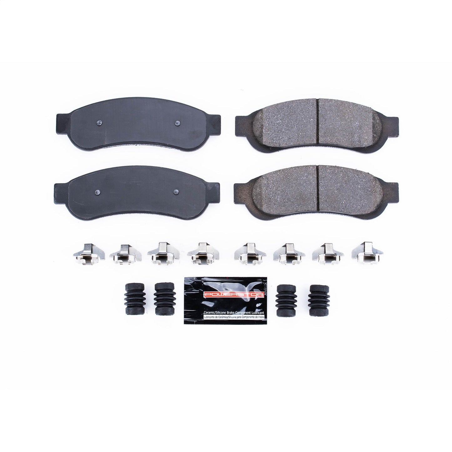 PowerStop 10-12 Ford F-250 Super Duty Rear Z23 Evolution Sport Brake Pads w/Hardware (Z23-1334)