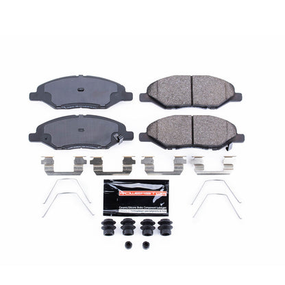PowerStop 09-11 Nissan Versa Front Z23 Evolution Sport Brake Pads w/Hardware (Z23-1345)