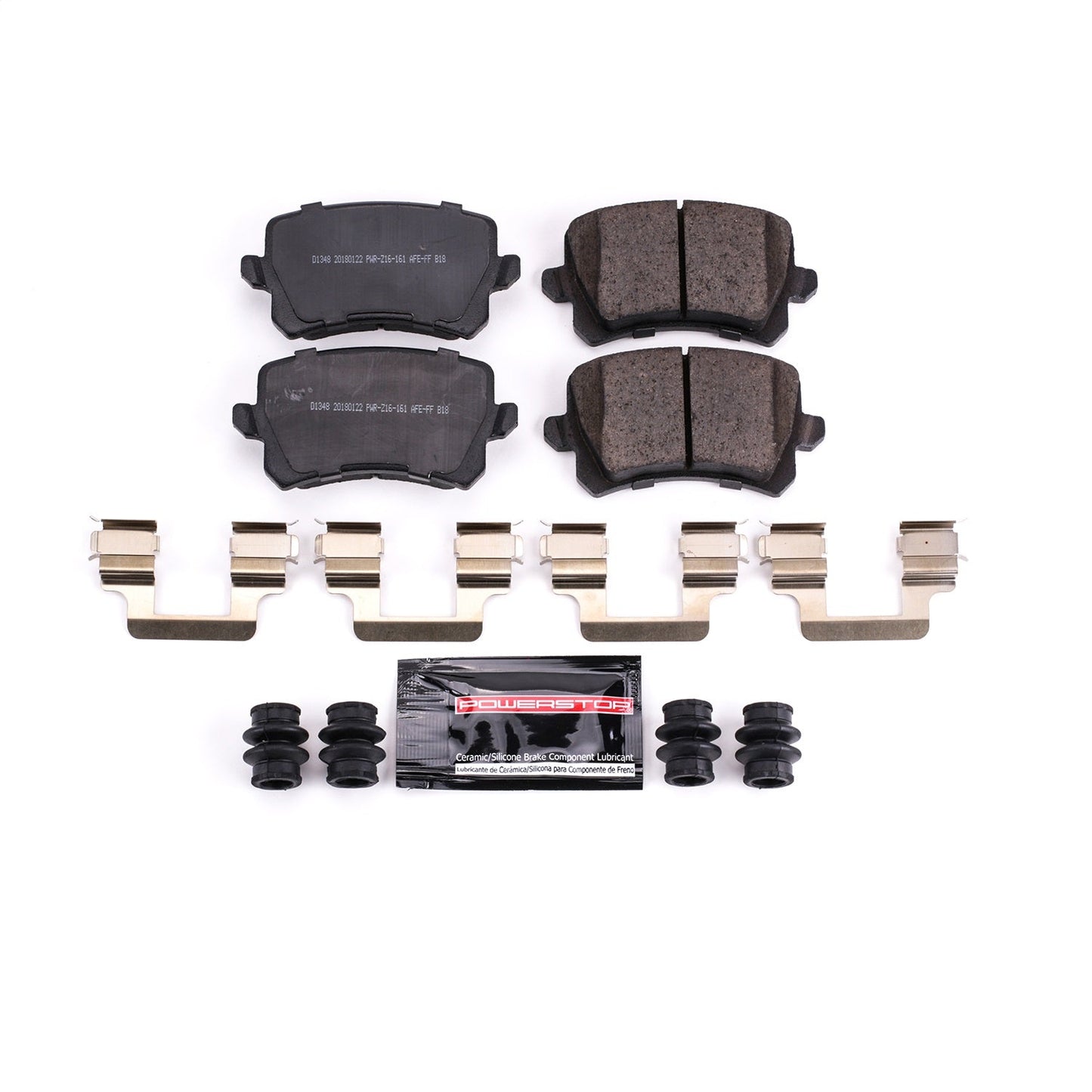 PowerStop 2015 Audi Q3 Rear Z23 Evolution Sport Brake Pads w/Hardware (Z23-1348)