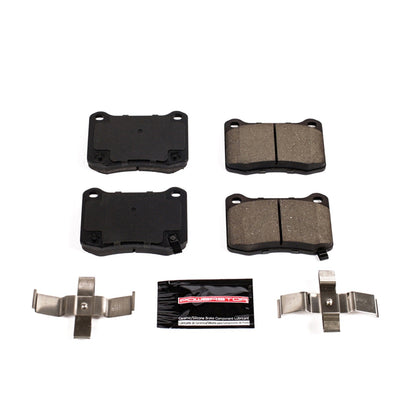 PowerStop 08-14 Lexus IS F Rear Z23 Evolution Sport Brake Pads w/Hardware (Z23-1366)