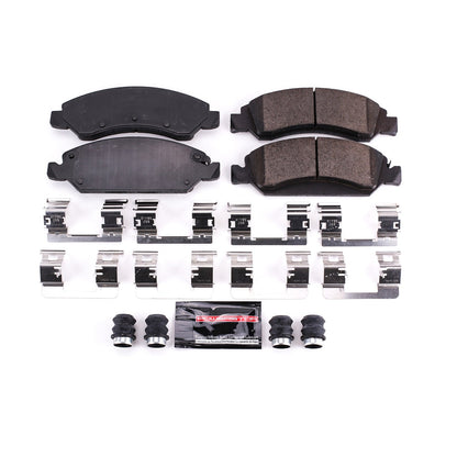 PowerStop 2008 Chevrolet Avalanche Front Z23 Evolution Sport Brake Pads w/Hardware (Z23-1367)