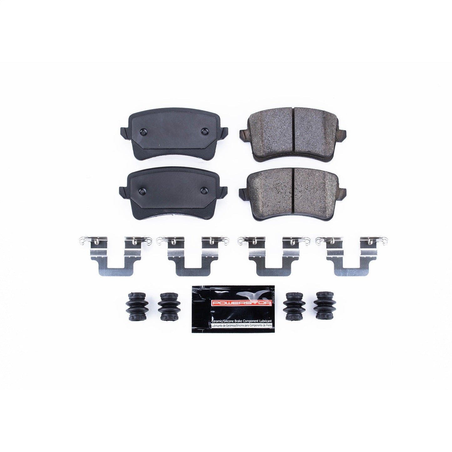 PowerStop 10-16 Audi A4 Rear Z23 Evolution Sport Brake Pads w/Hardware (Z23-1386)