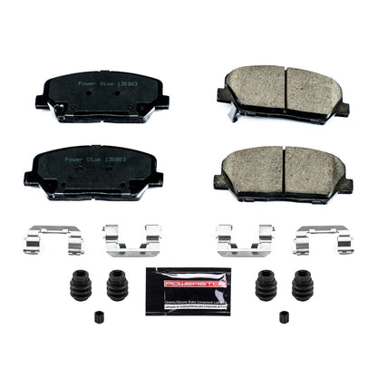 PowerStop 10-16 Hyundai Genesis Coupe Front Z23 Evolution Sport Brake Pads w/Hardware (Z23-1413)