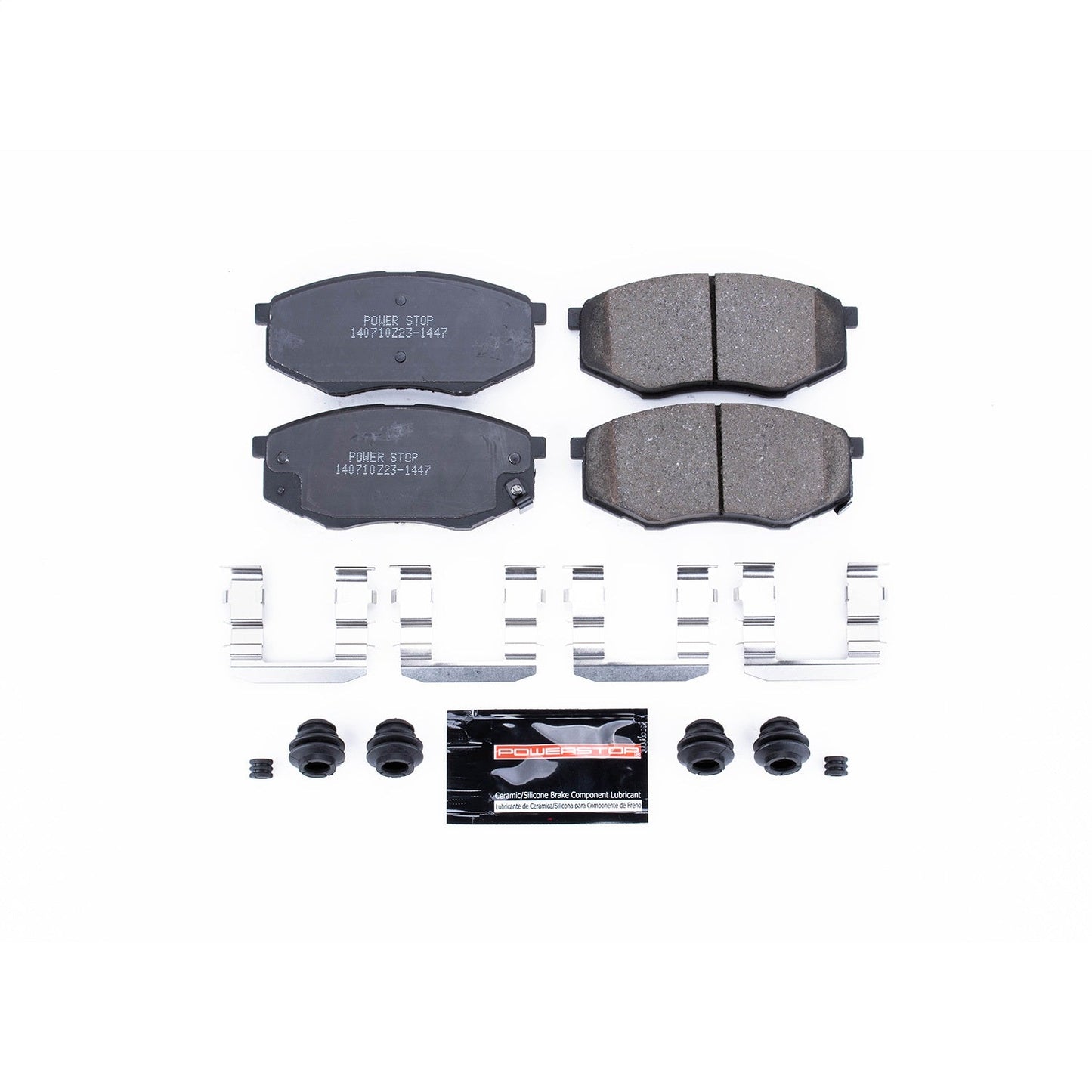 PowerStop 10-11 Hyundai Tucson Front Z23 Evolution Sport Brake Pads w/Hardware (Z23-1447)