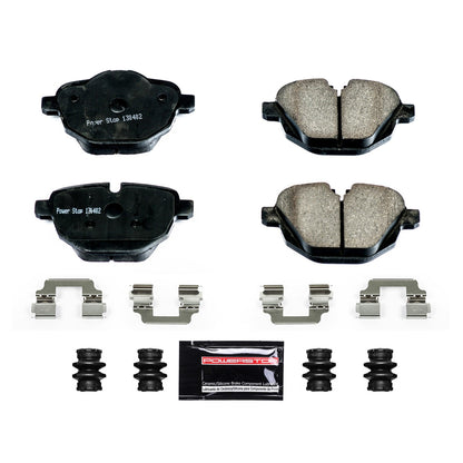 PowerStop 11-16 BMW 528i Rear Z23 Evolution Sport Brake Pads w/Hardware (Z23-1473)