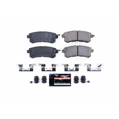 PowerStop 11-13 Infiniti QX56 Rear Z23 Evolution Sport Brake Pads w/Hardware (Z23-1510)