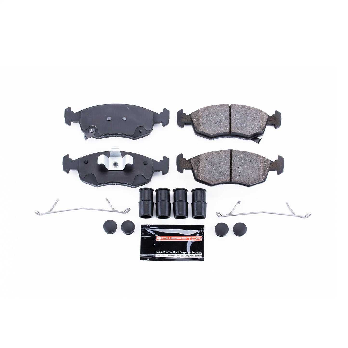 PowerStop 12-18 Fiat 500 Front Z23 Evolution Sport Brake Pads w/Hardware (Z23-1568)