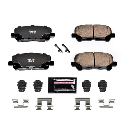 PowerStop 12-15 Honda Pilot Rear Z23 Evolution Sport Brake Pads w/Hardware (Z23-1585)