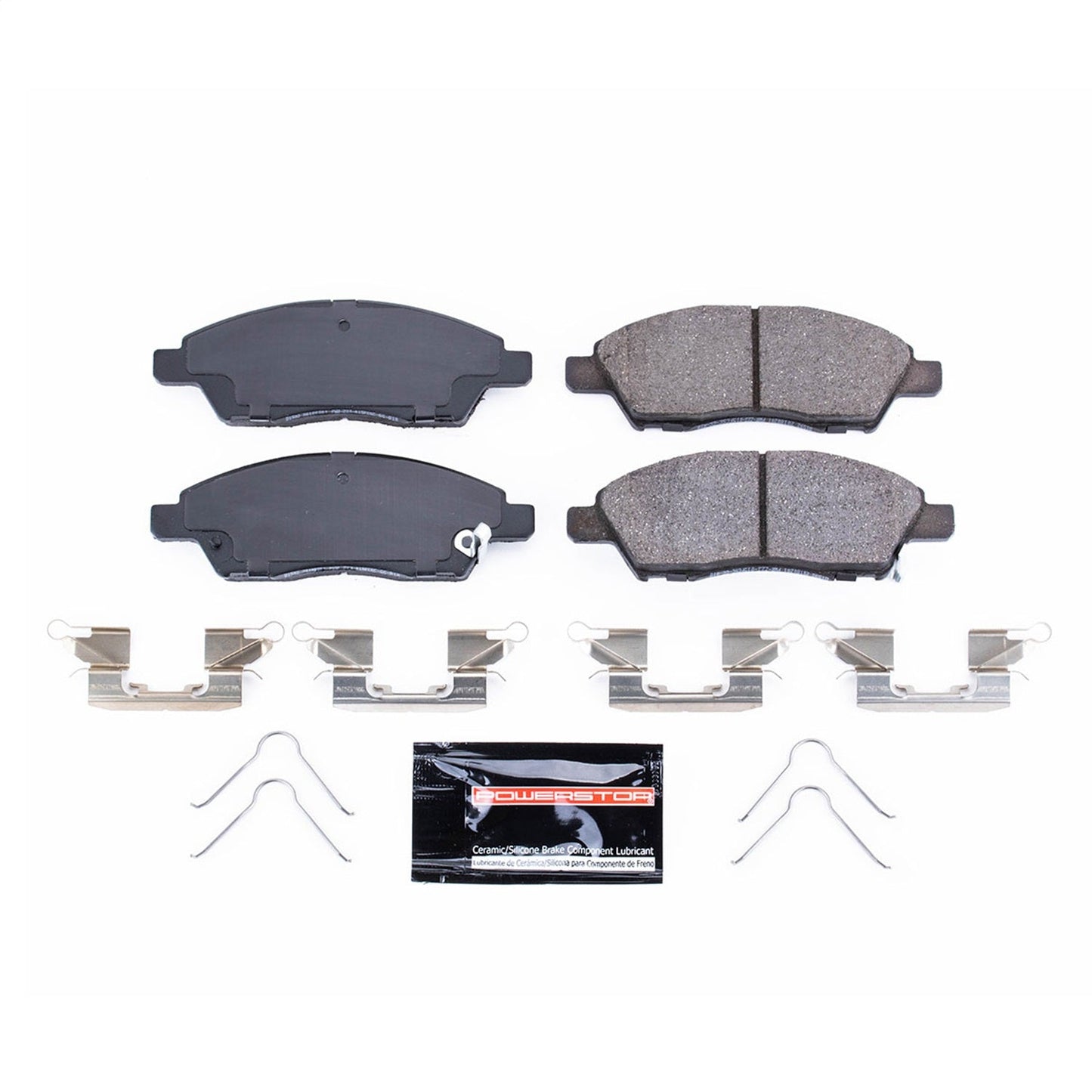 PowerStop 15-16 Nissan Micra Front Z23 Evolution Sport Brake Pads w/Hardware (Z23-1592)