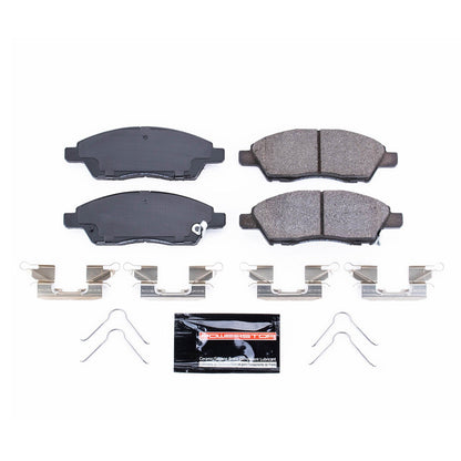 PowerStop 15-16 Nissan Micra Front Z23 Evolution Sport Brake Pads w/Hardware (Z23-1592)