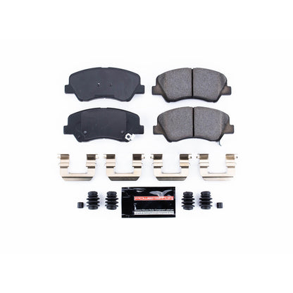 PowerStop 12-19 Hyundai Accent Front Z23 Evolution Sport Brake Pads w/Hardware (Z23-1593)