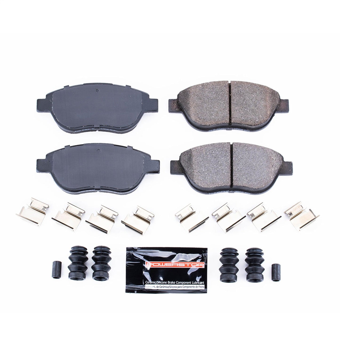 PowerStop 12-18 Fiat 500 Front Z23 Evolution Sport Brake Pads w/Hardware (Z23-1618)