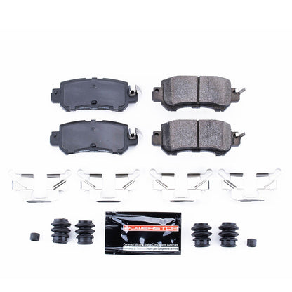 PowerStop 16-18 Mazda CX-3 Rear Z23 Evolution Sport Brake Pads w/Hardware (Z23-1624)