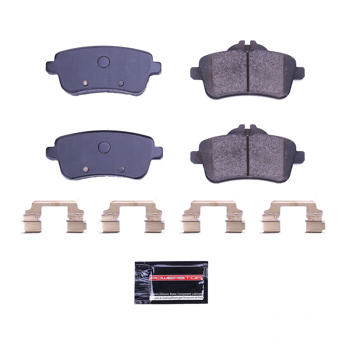 PowerStop 14-18 Mercedes-Benz CLA45 AMG Rear Z23 Evolution Sport Brake Pads w/Hardware (Z23-1630)