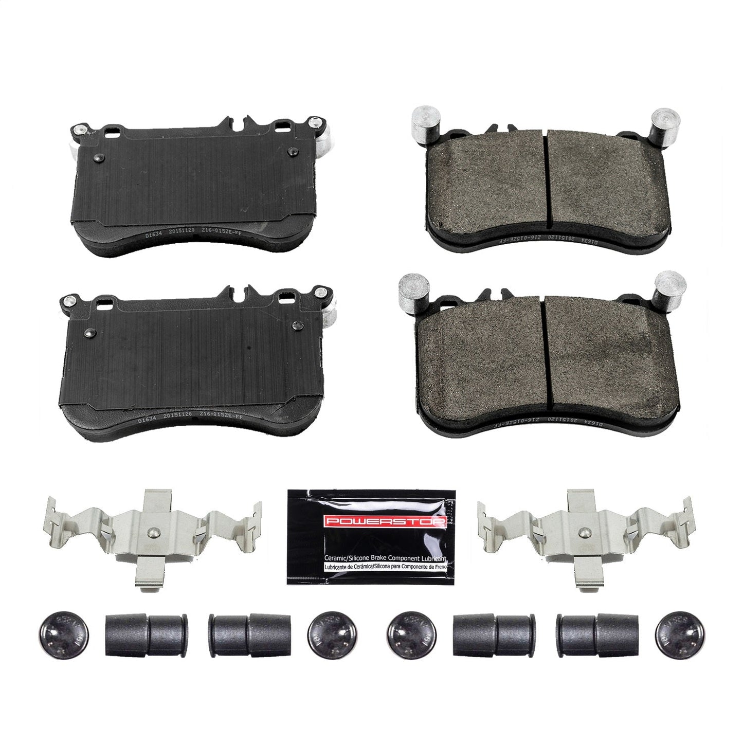 PowerStop 12-18 Mercedes-Benz CLS550 Front Z23 Evolution Sport Brake Pads w/Hardware (Z23-1634)