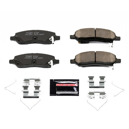 PowerStop 13-16 Dodge Dart Rear Z23 Evolution Sport Brake Pads w/Hardware (Z23-1647)