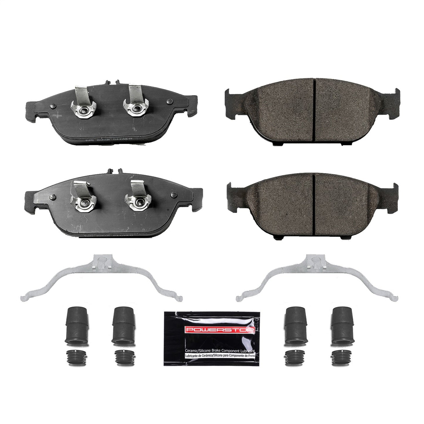 PowerStop 12-14 Mercedes-Benz E550 Front Z23 Evolution Sport Brake Pads w/Hardware (Z23-1652)