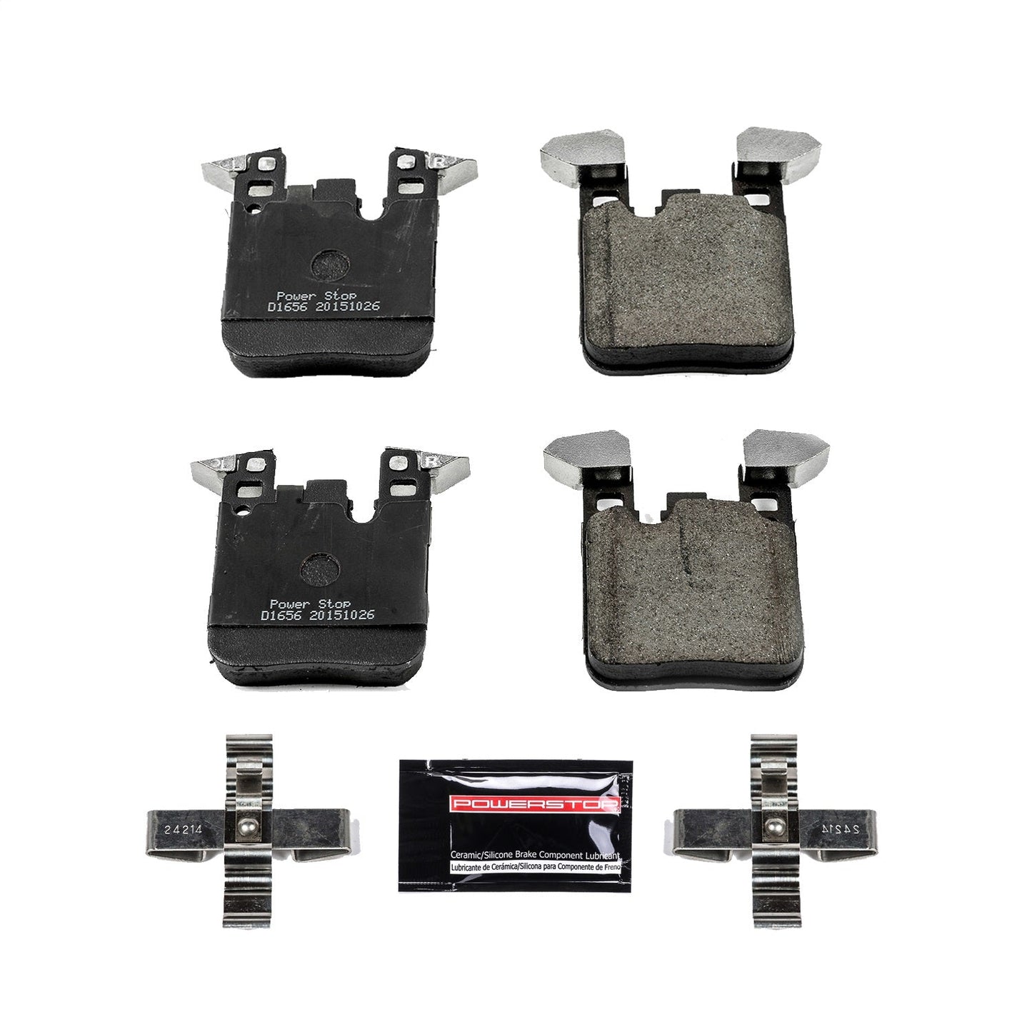 PowerStop 14-16 BMW 228i Rear Z23 Evolution Sport Brake Pads w/Hardware (Z23-1656)