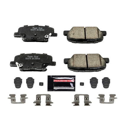 PowerStop 14-16 Mazda 3 Rear Z23 Evolution Sport Brake Pads w/Hardware (Z23-1679)